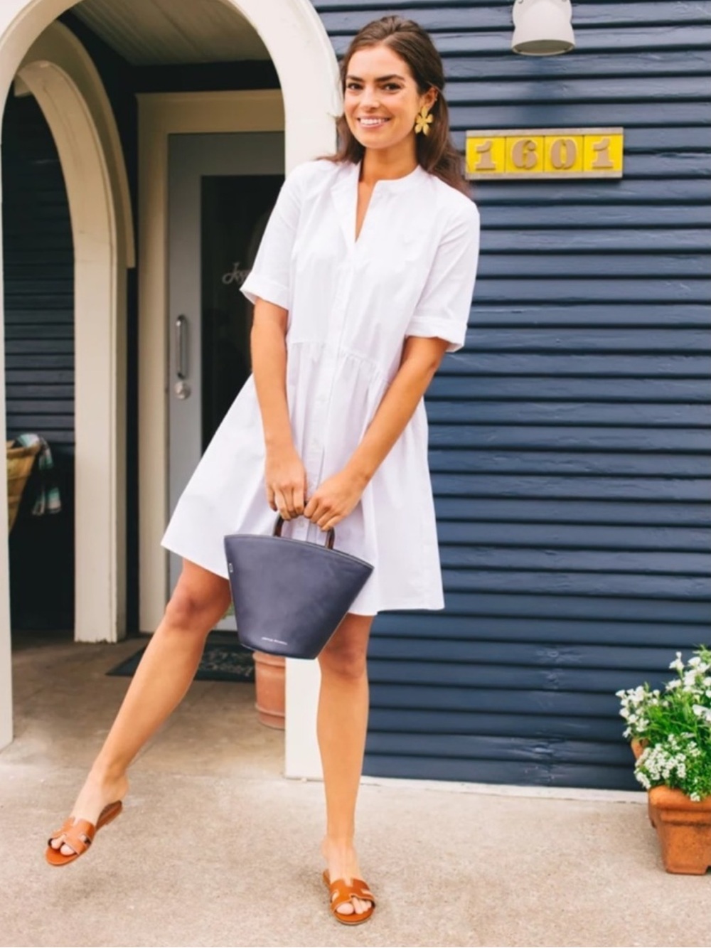 Tuckernuck Royal Shirt Dress